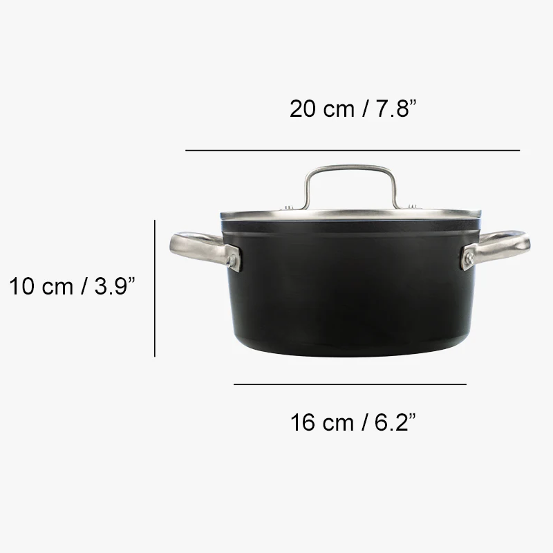 Cacerola Antiadherente Cerámico Serie Samoa 20 cm - Image 3