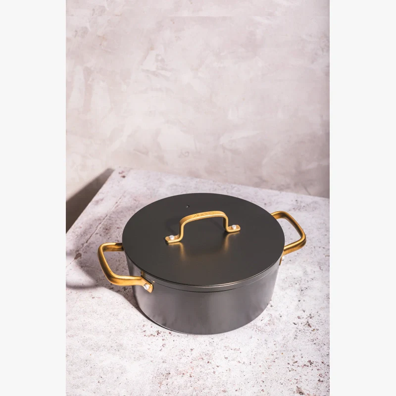 Cacerola Antiadherente Cerámico Serie Samoa Iconic Negro 24 Cm  / 4.3 L - Image 10