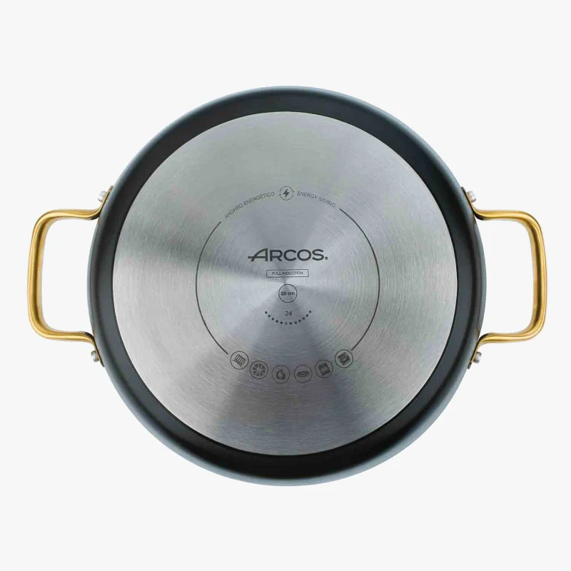 Cacerola Antiadherente Cerámico Serie Samoa Iconic Negro 28 Cm / 4.3 L - Image 8