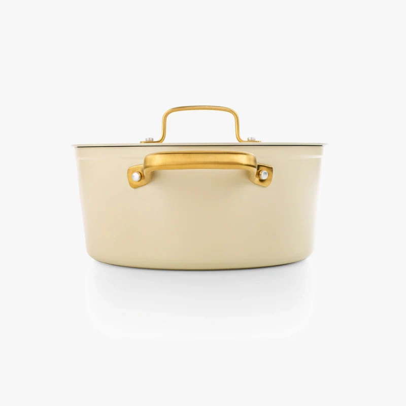 Cacerola Antiadherente Cerámico Serie Samoa Iconic Beige 24 Cm / 4.3 L - Image 3