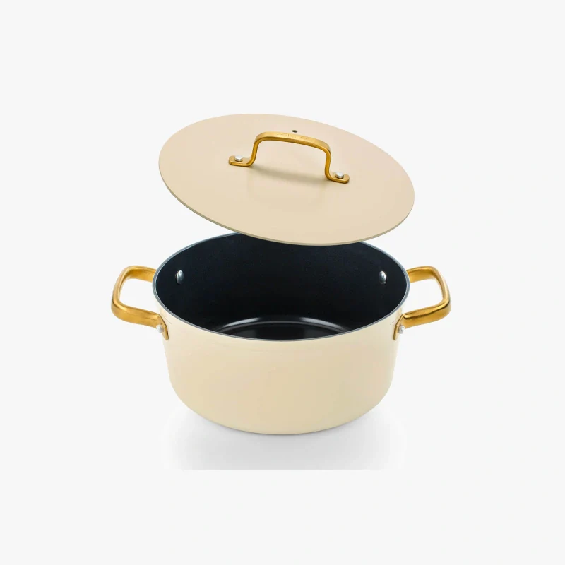 Cacerola Antiadherente Cerámico Serie Samoa Iconic Beige 24 Cm / 4.3 L - Image 7
