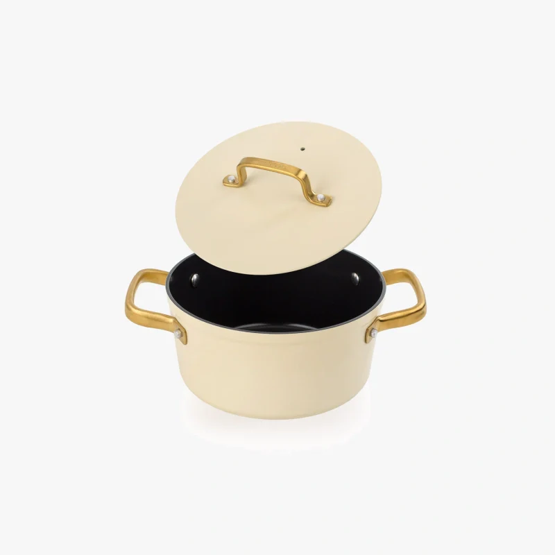 Cacerola Antiadherente Cerámico Serie Samoa Iconic Beige 20 Cm / 2.6 L - Image 7