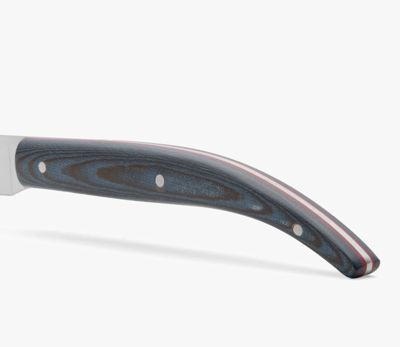 Cuchillo chuletero The Origin Micarta Azul 110 mm - Image 3
