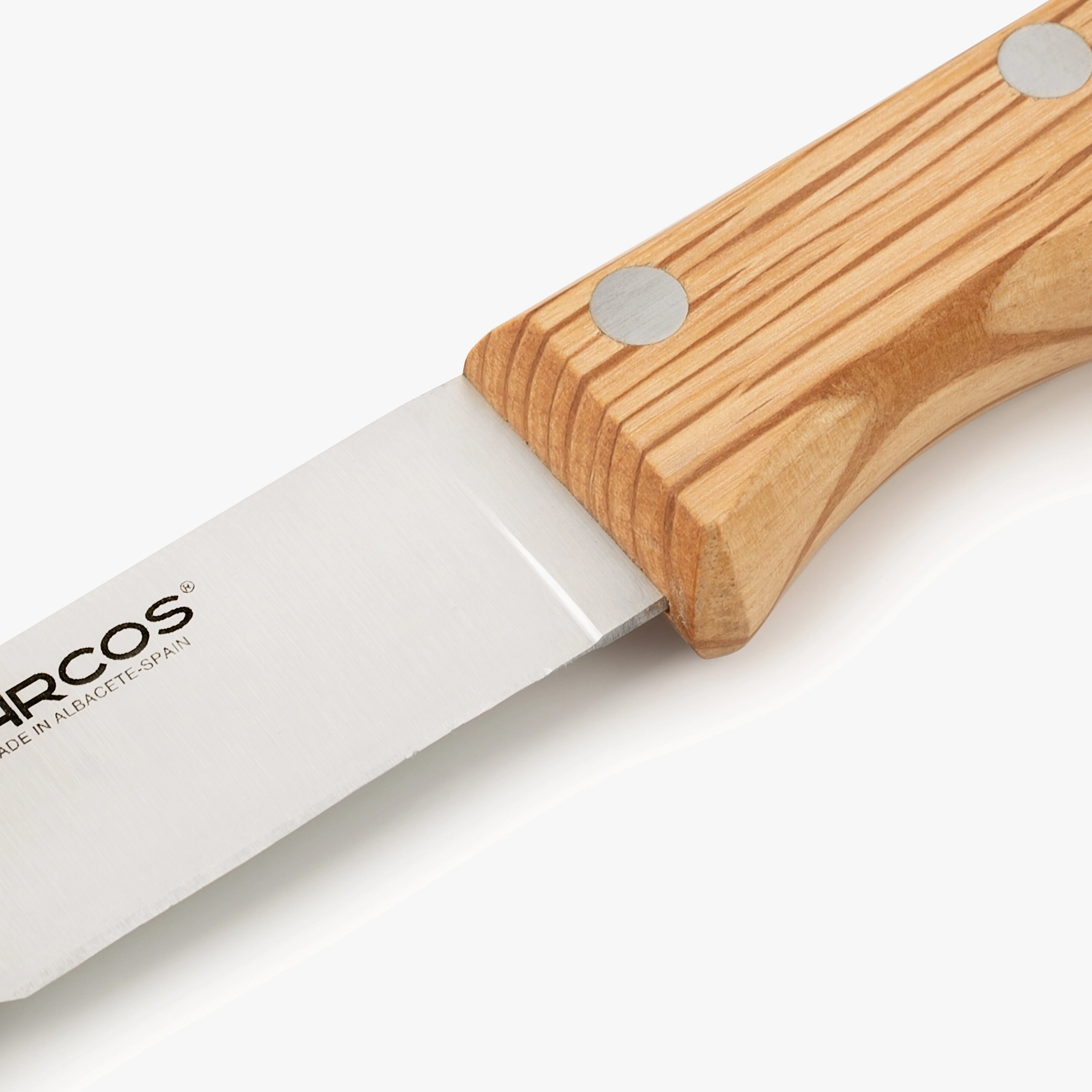 Cuchillo para churrasco de madera de encina de 125 mm - Image 4
