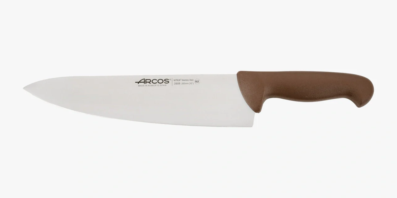 Cuchillo Cocinero color marrón Serie 2900 250 mm