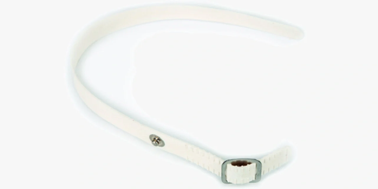 Correa blanca para guante talla 2-S
