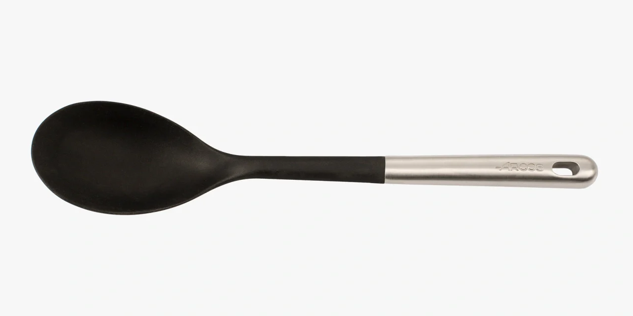 Cuchara 330 mm de Acero Inox y Silicona