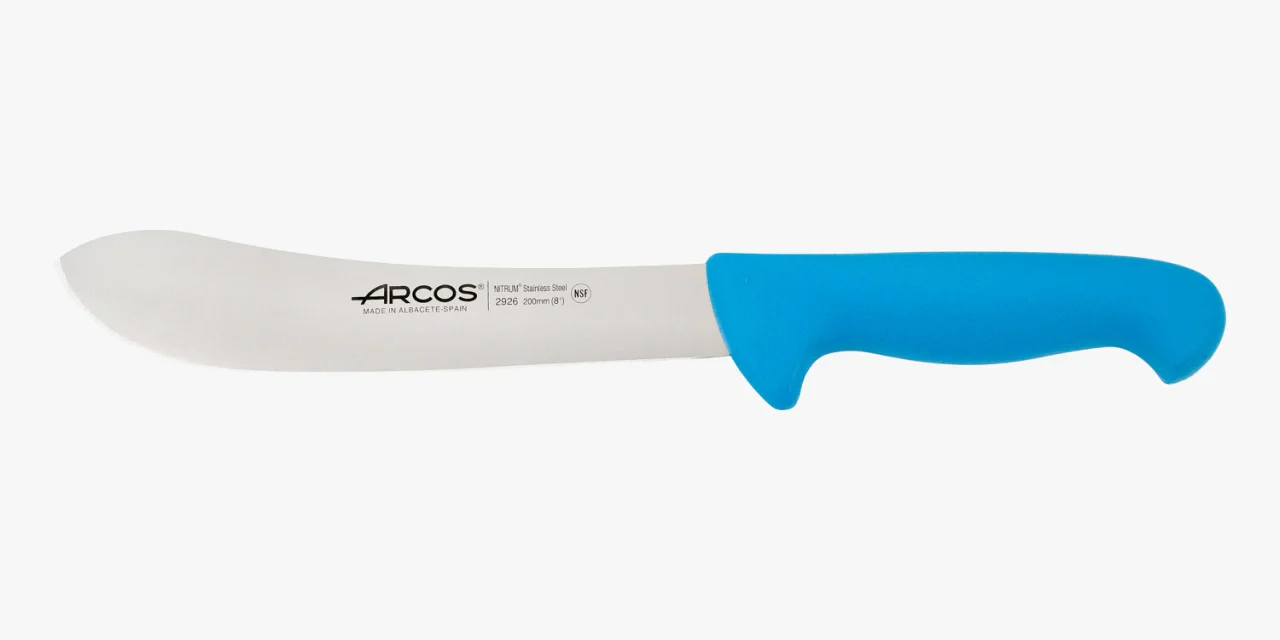 Cuchillo Carnicero color azul Serie 2900 200 mm