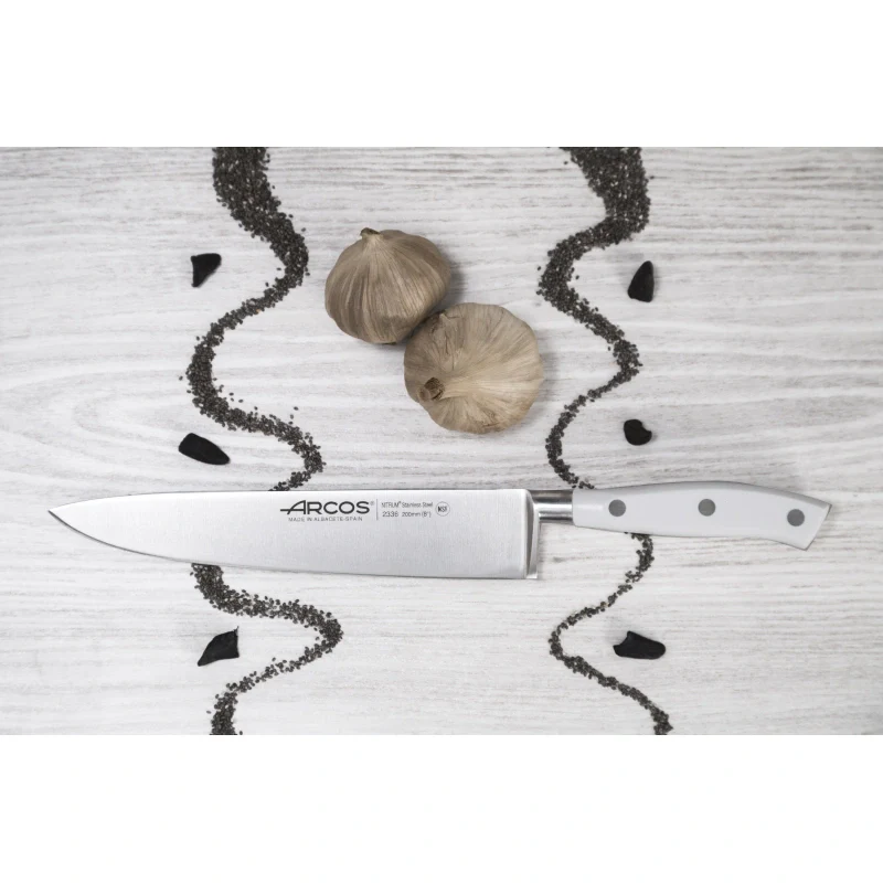 Cuchillo Cocinero Serie Riviera Blanc 200 mm - Image 10