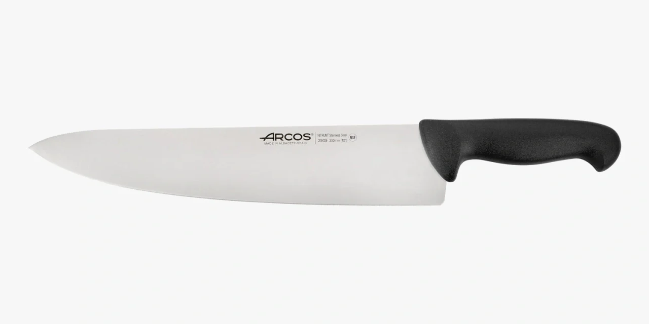Cuchillo Cocinero color negro Serie 2900 300 mm