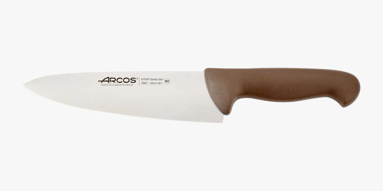 Cuchillo Cocinero color marrón Serie 2900 200 mm