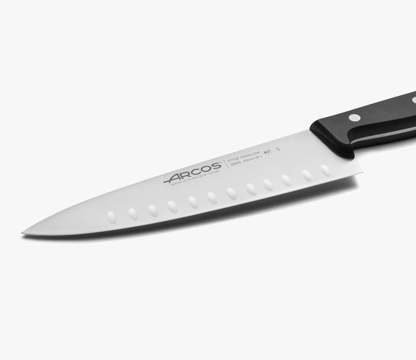 Cuchillo Cocinero Con Alveolos Serie Universal 200 mm - Image 2