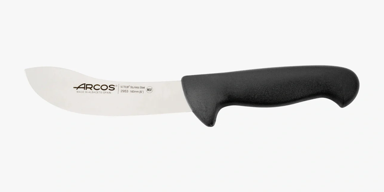 Cuchillo Despellejar color negro Serie 2900 160 mm