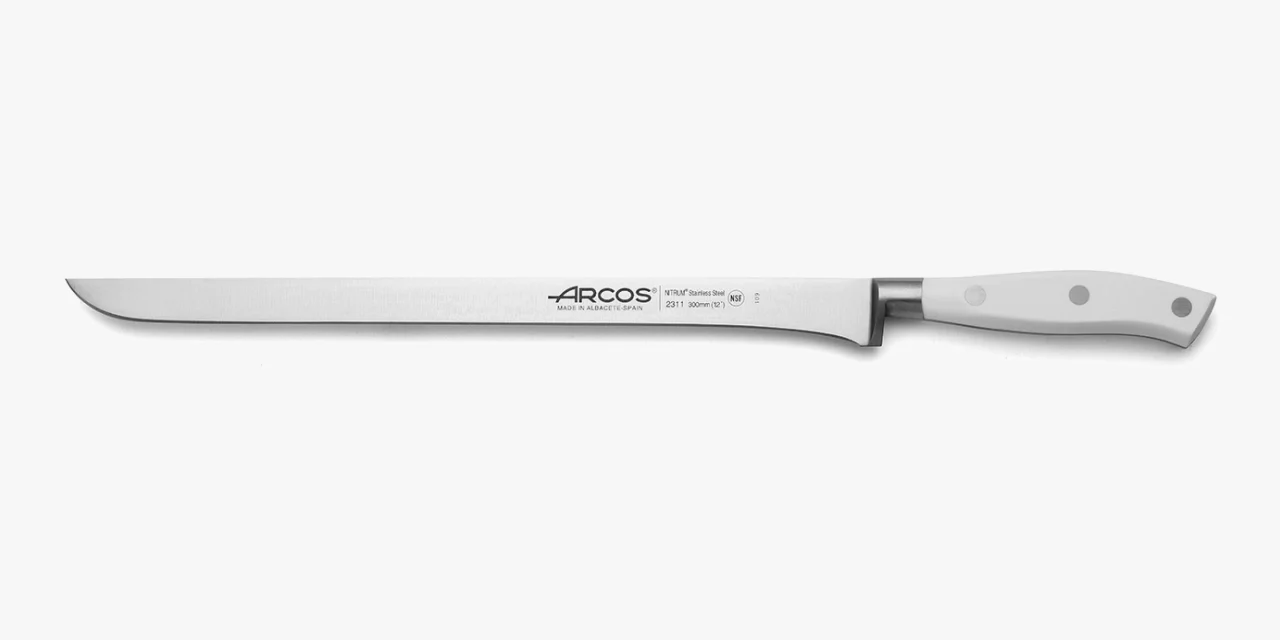 Cuchillo Jamonero Serie Riviera Blanc 300 mm
