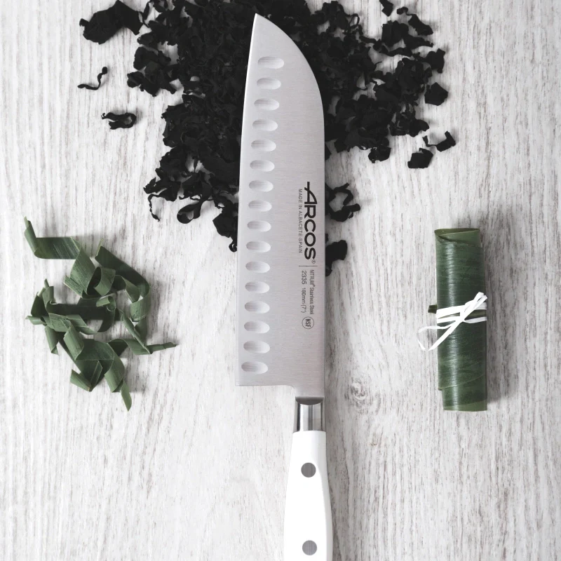 Cuchillo Santoku Serie Riviera Blanc 180 mm - Image 7