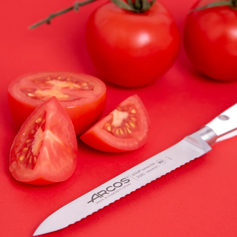 Cuchillo Tomatero Serie Riviera Blanc 130 mm - Image 8