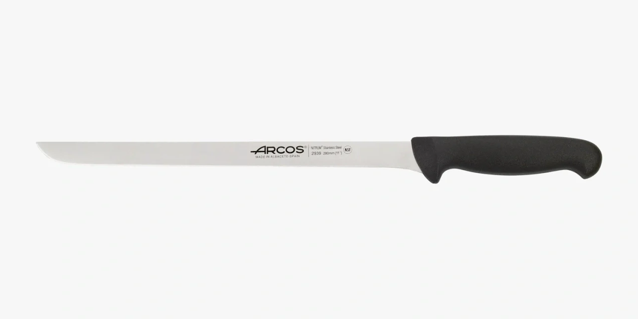 Cuchillo Jamonero Color Negro Serie 2900 280 mm