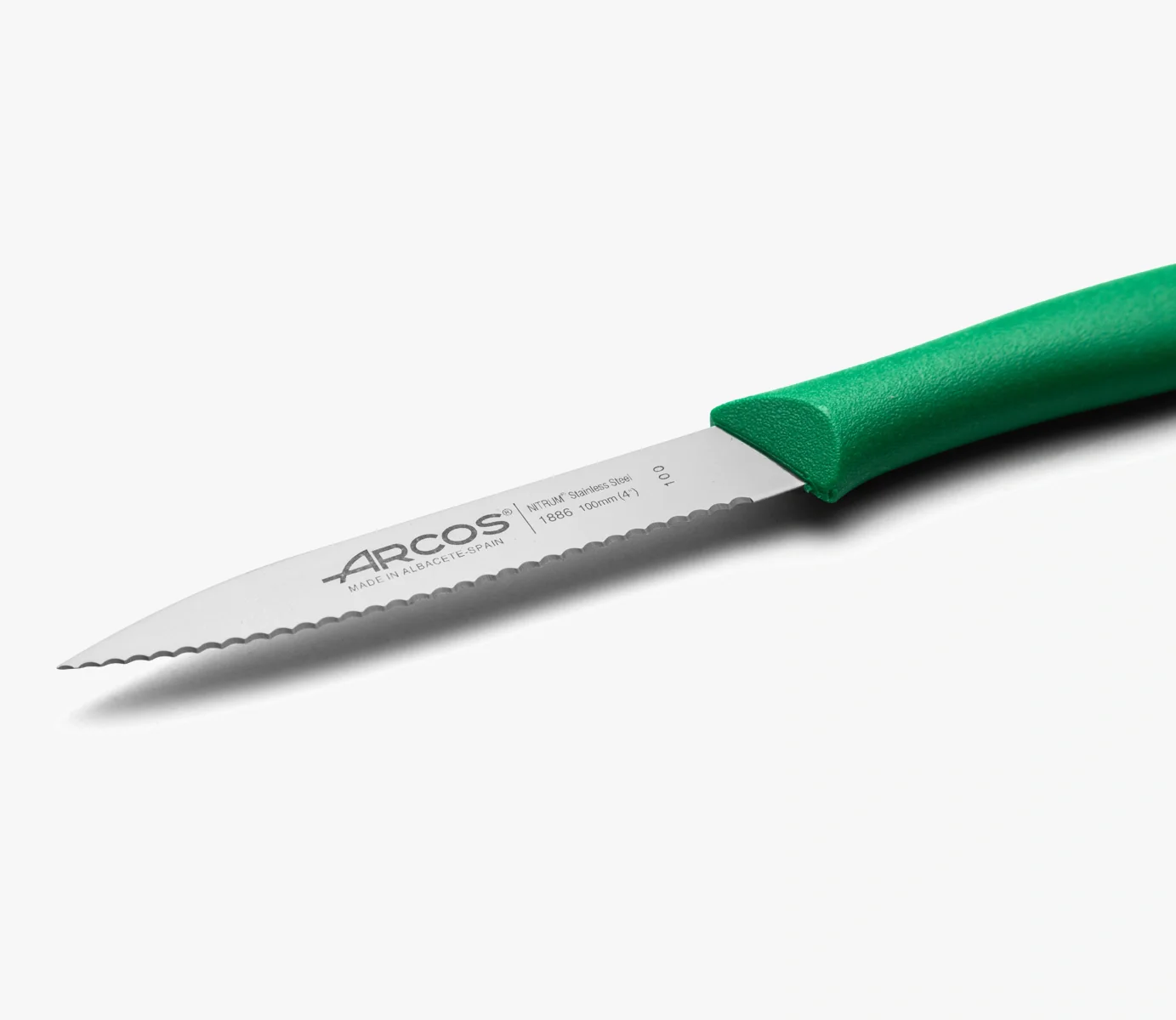 Cuchillo Mondador Color Verde Perlado Serie Nova 100 mm - Image 2