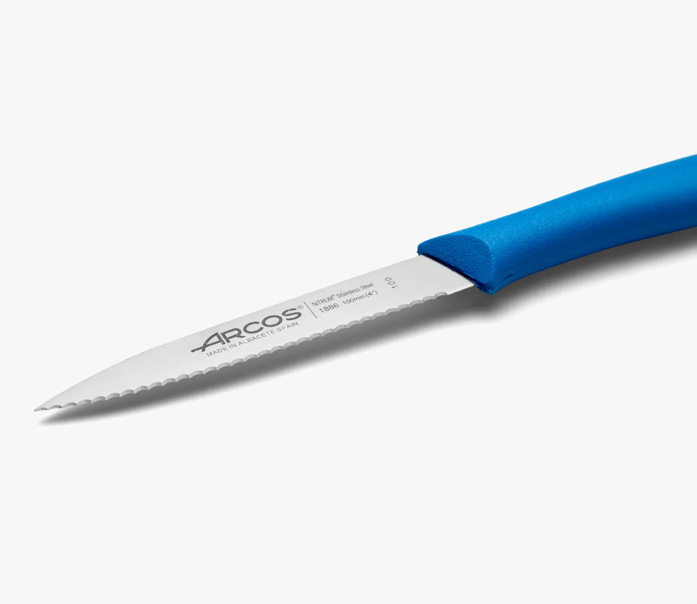 Cuchillo Mondador Color Azul Perlado Serie Nova 100 mm - Image 2