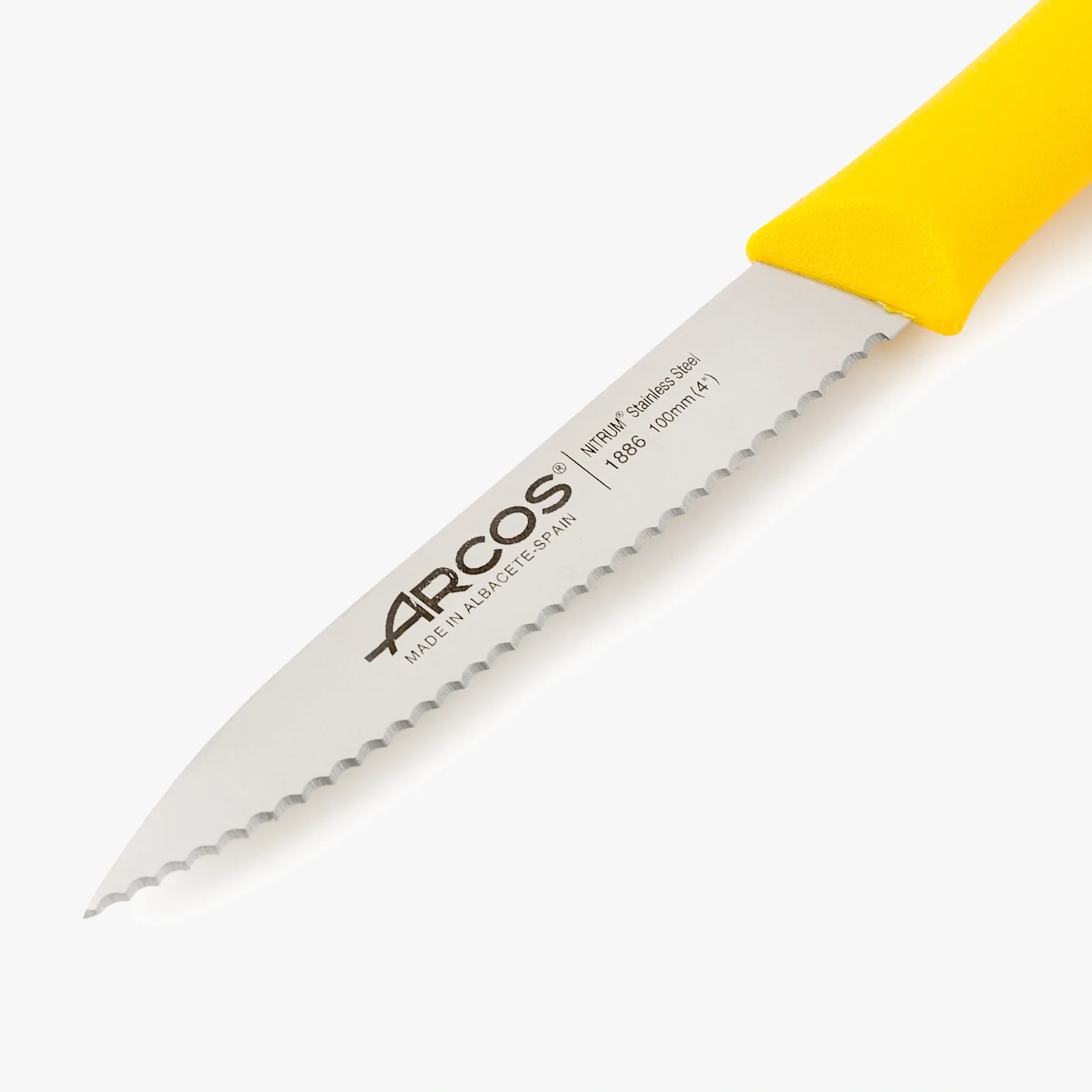 Cuchillo Mondador Color Amarillo Perlado Serie Nova 100 mm - Image 2
