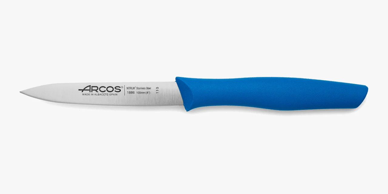 Cuchillo Mondador Color Azul Serie Nova 100 mm