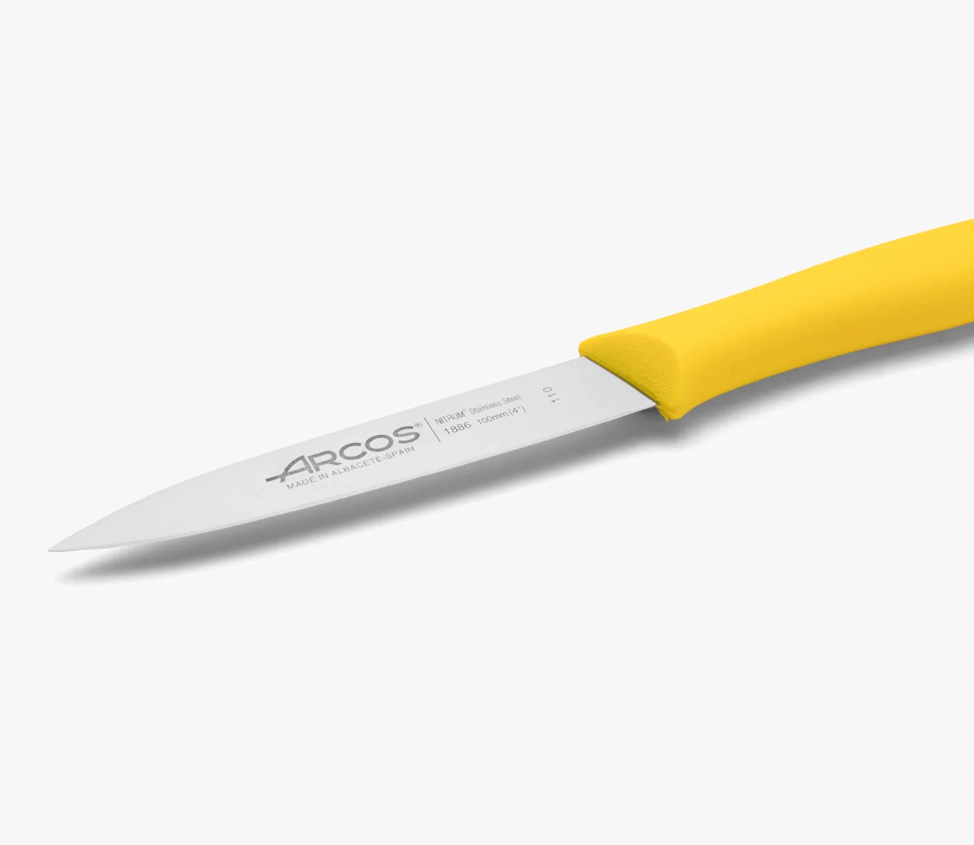 Cuchillo Mondador Color Amarillo Serie Nova 100 mm - Image 2