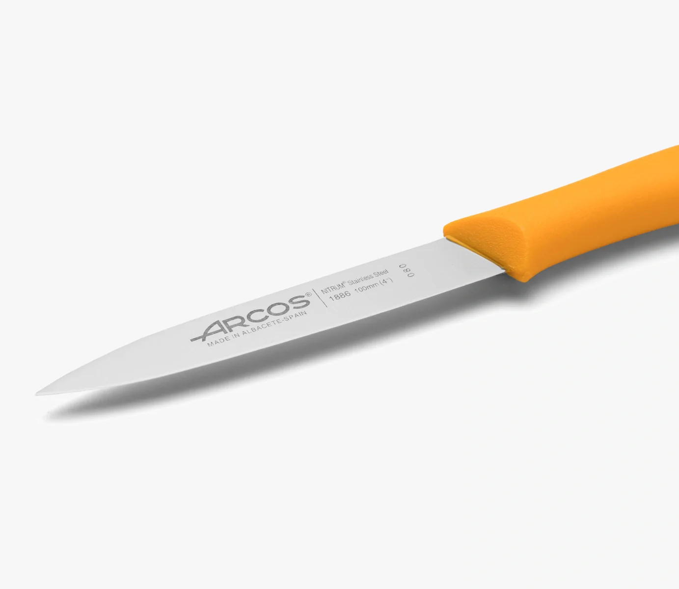 Cuchillo Mondador Color Mostaza Serie Nova 100 mm - Image 2