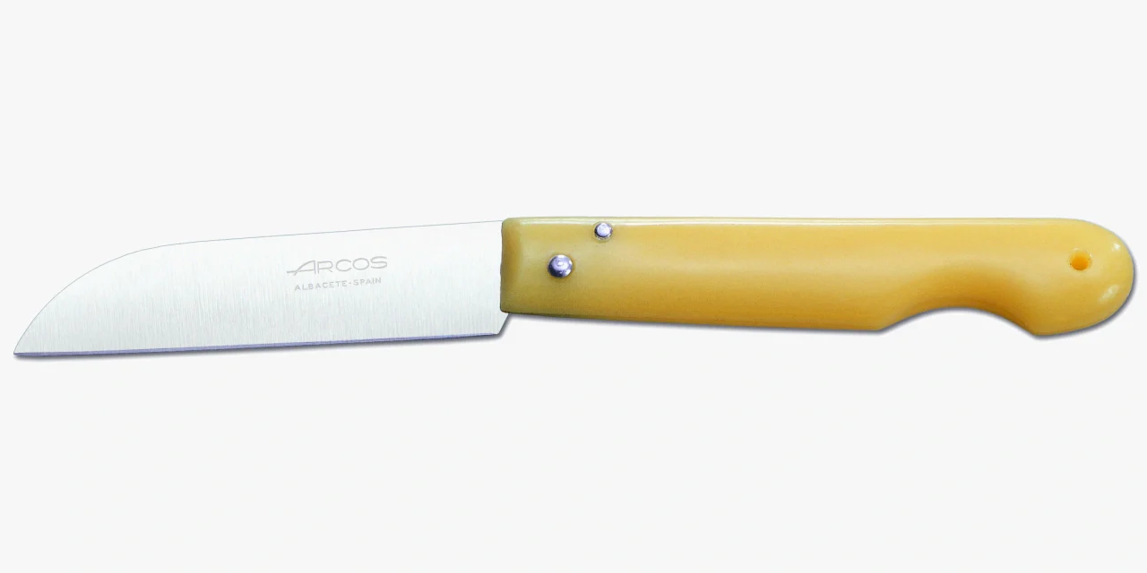 Navaja color amarillo 85 mm