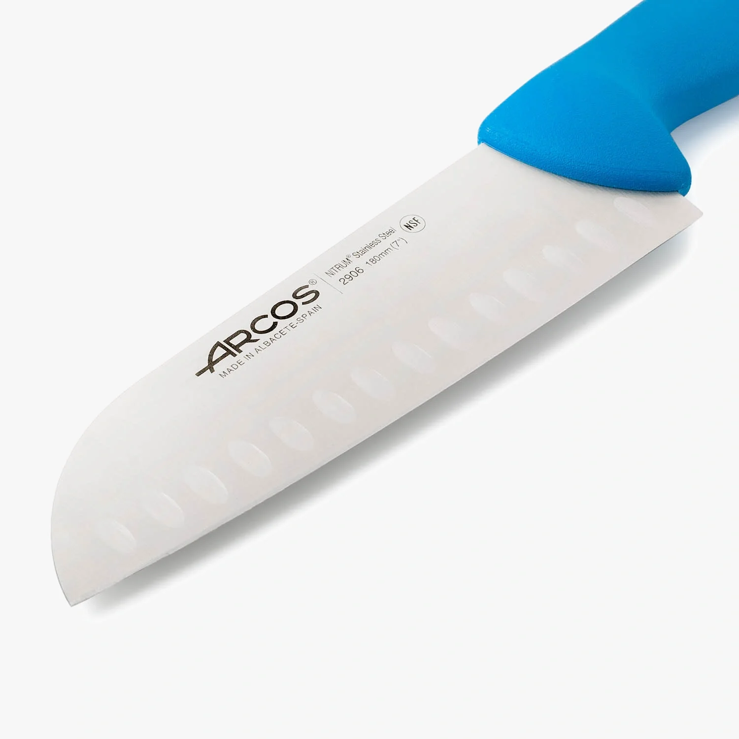 Cuchillo Santoku color azul Serie 2900 - Image 3