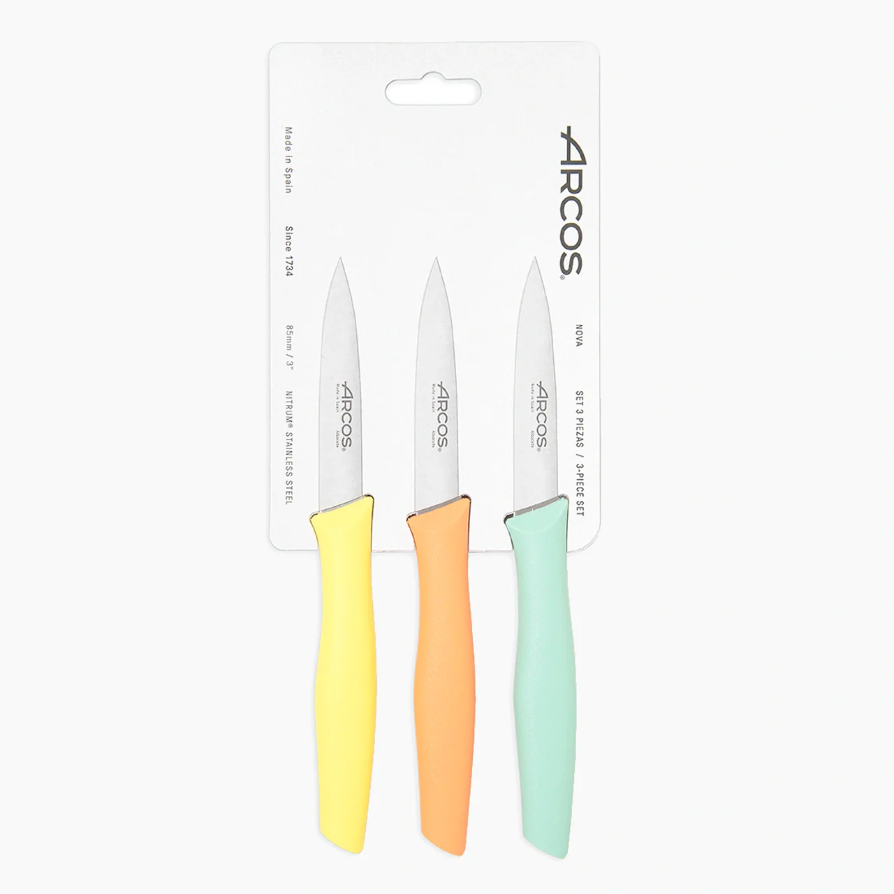 Set Cuchillos Mondadores colores Pastel Serie Nova - Image 4