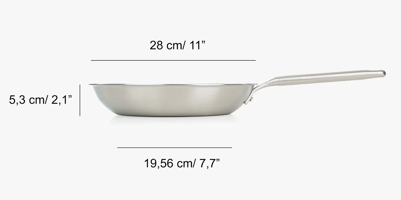Set sartenes Samoa Inox 24, 28 y 30 cm - Image 6