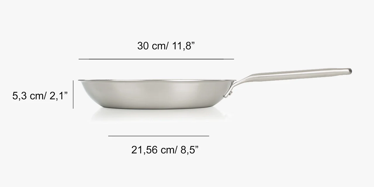 Set sartenes Samoa Inox 20, 26 y 30 cm - Image 8
