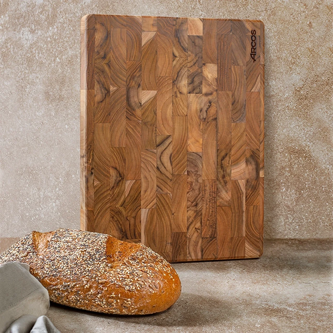 TABLA DE CORTE MADERA TECA 280x370x32 mm - Image 11