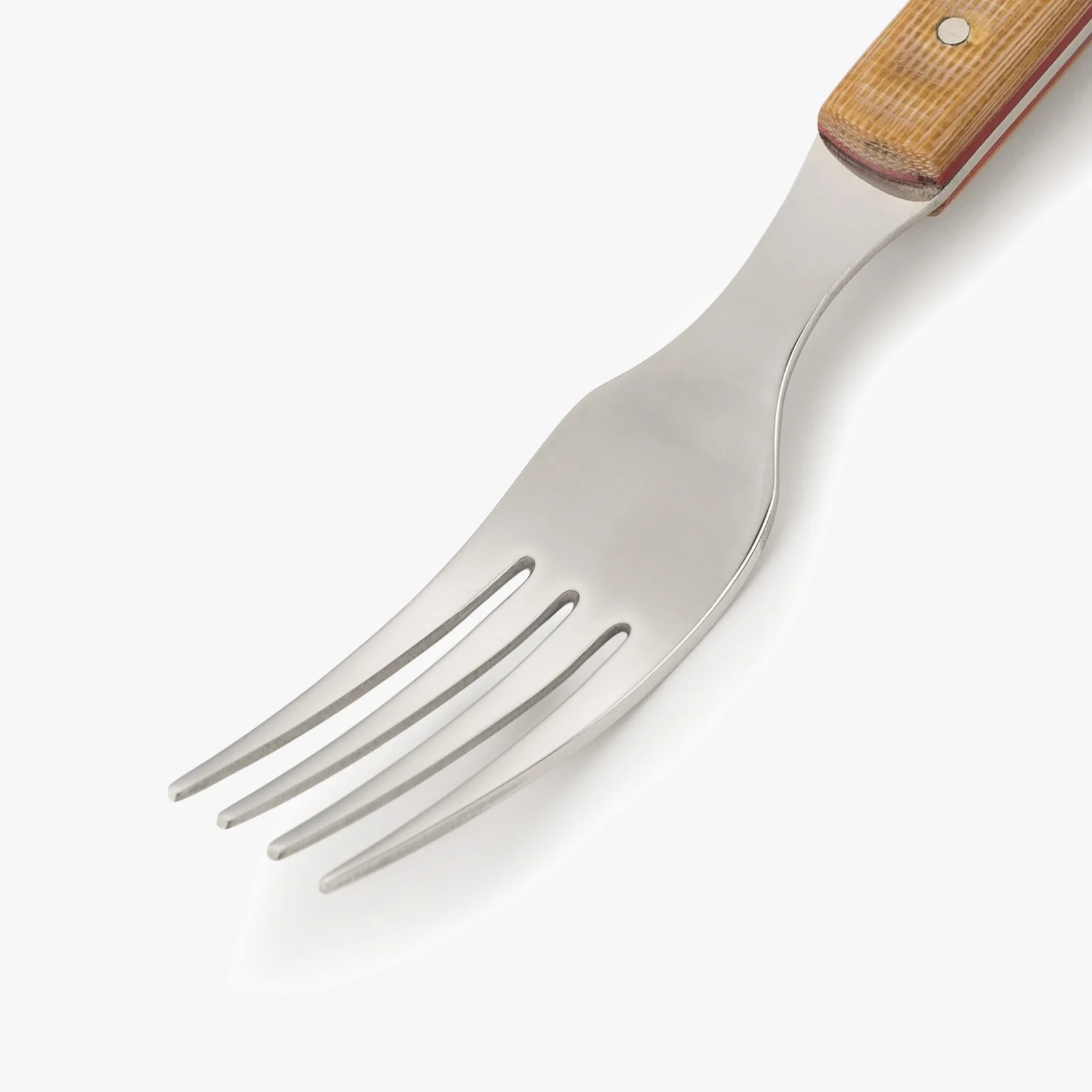 Tenedor Chuletero The Origin Micarta Beige 220 mm - Image 3