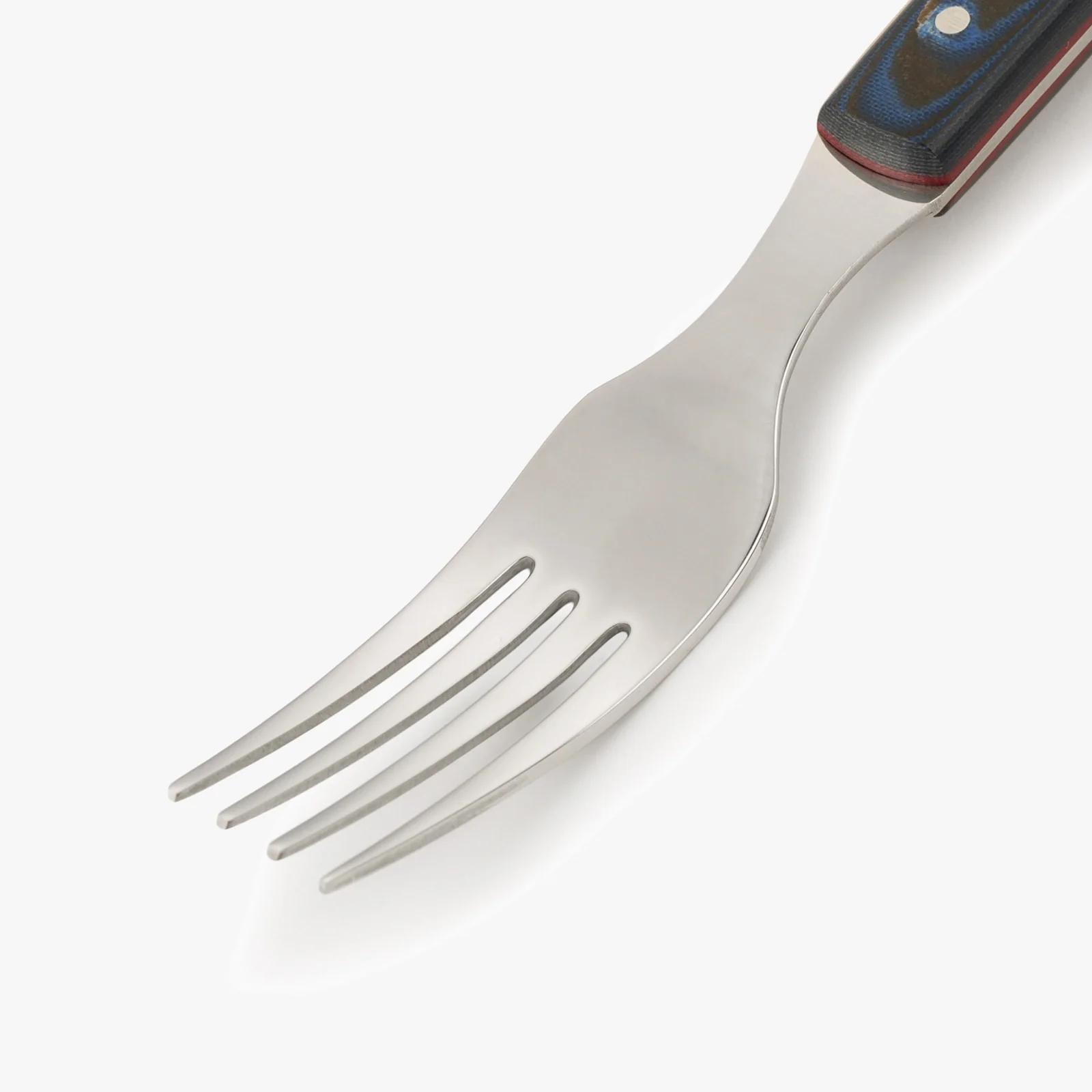 Tenedor chuletero The Origin micarta azul 220 mm - Image 3